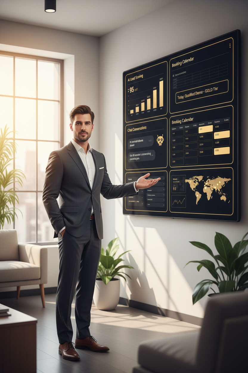 AI Lead Qualification & Booking Agent